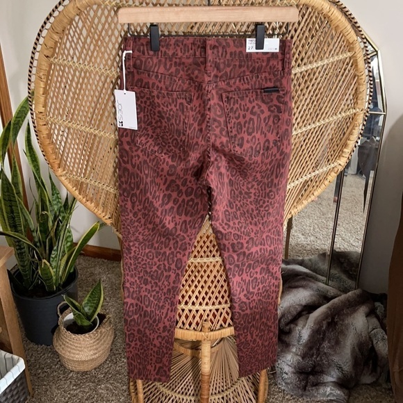 NWT Joe’s Jeans The Charlie Cheetah Print High Rise Skinny Jean - Picture 5 of 10